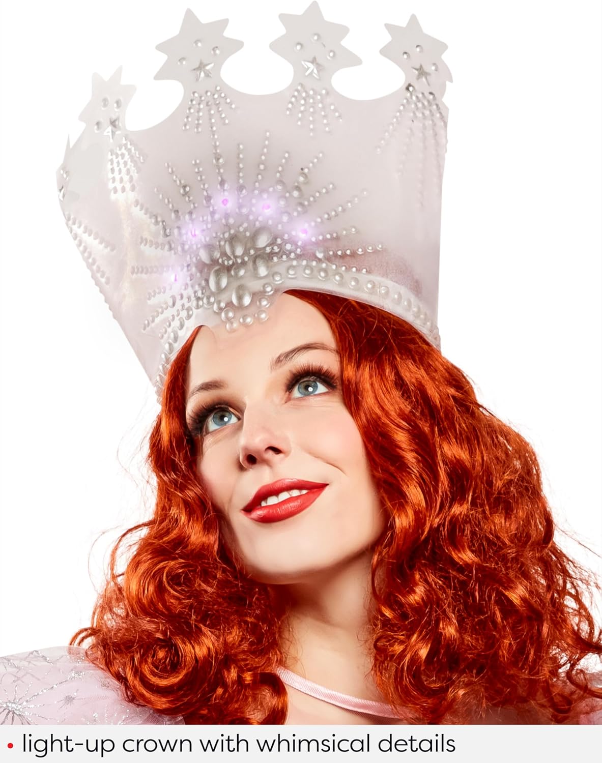 Rubies Women's Wizard of Oz Glinda Costume Dress and Tiara