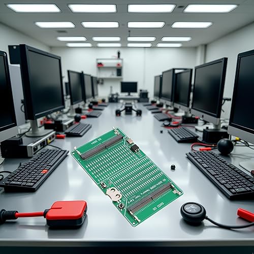 Miniatura 4 de Tarjeta de prueba de memoria DDR4 DDR5 2 en 1 con indicador LED, probador de ranura de memoria EasytoUse para computadora portátil, para entusiastas