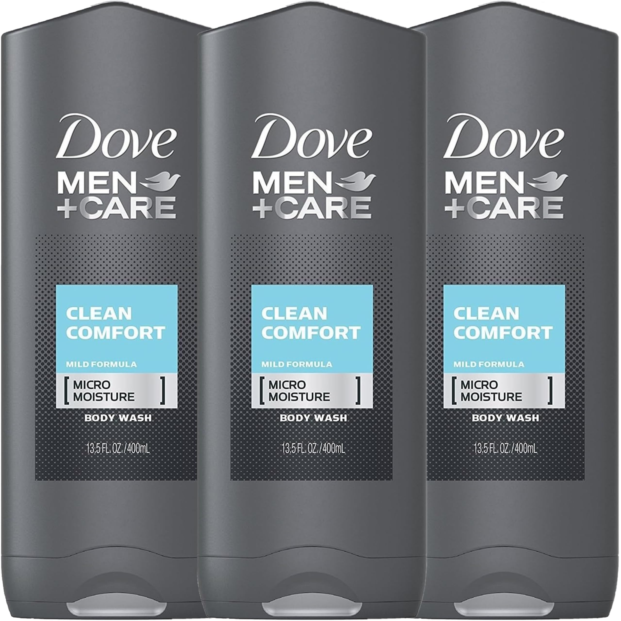 Dove Men Care Body Face Wash Clean Comfort 13 50 Oz Pack Of 3 2 16 Lb