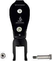 Vista 3 de Zigco LLC SpinRX - Polea giratoria a prueba de enredos - Polea de anclaje de barco - Polea de anclaje para barco de deriva - Bloque de polea