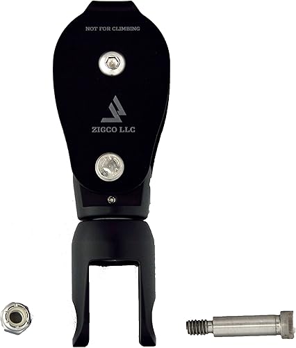 Miniatura 3 de Zigco LLC SpinRX - Polea giratoria a prueba de enredos - Polea de anclaje de barco - Polea de anclaje para barco de deriva - Bloque de polea -