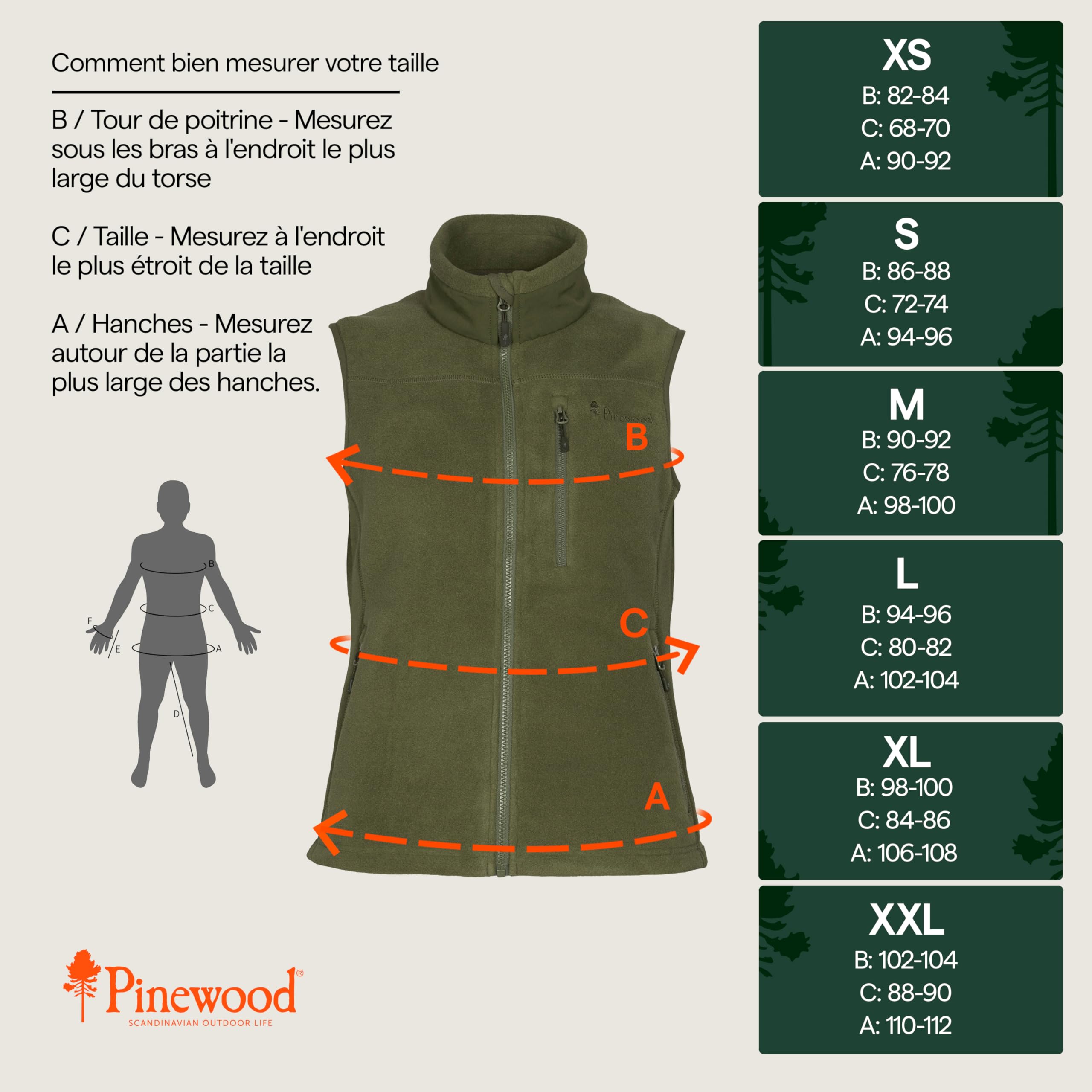 Pinewood Gilet Sans Manches Femme, Gilet Chaud en Matières Recyclées, pour la Randonnée et les Activités de Plein Air