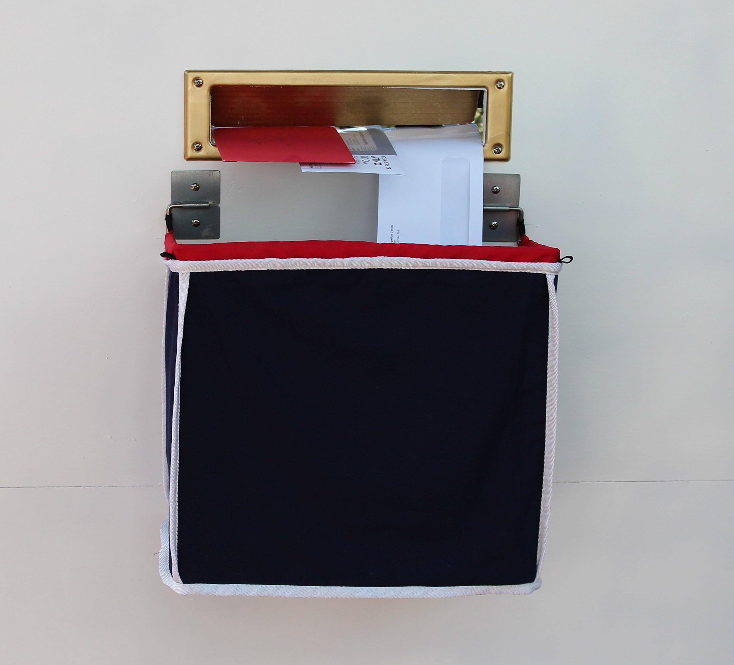 SNAIL SAKK Mail Catcher for Mail Slots RED. No More Mail on The