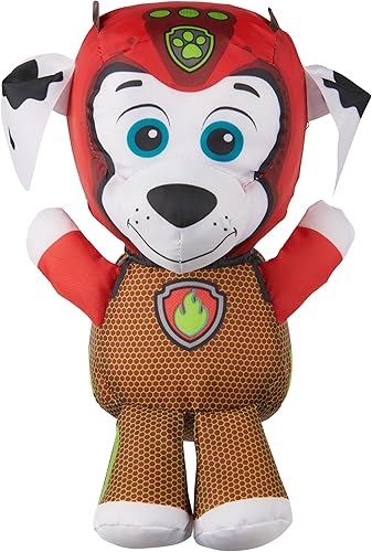 Swimways Paw Patrol AquaPups Marshall Swim Huggable, juguetes de la Patrulla Canina, juguetes de baño y juguetes de playa, animal de peluche