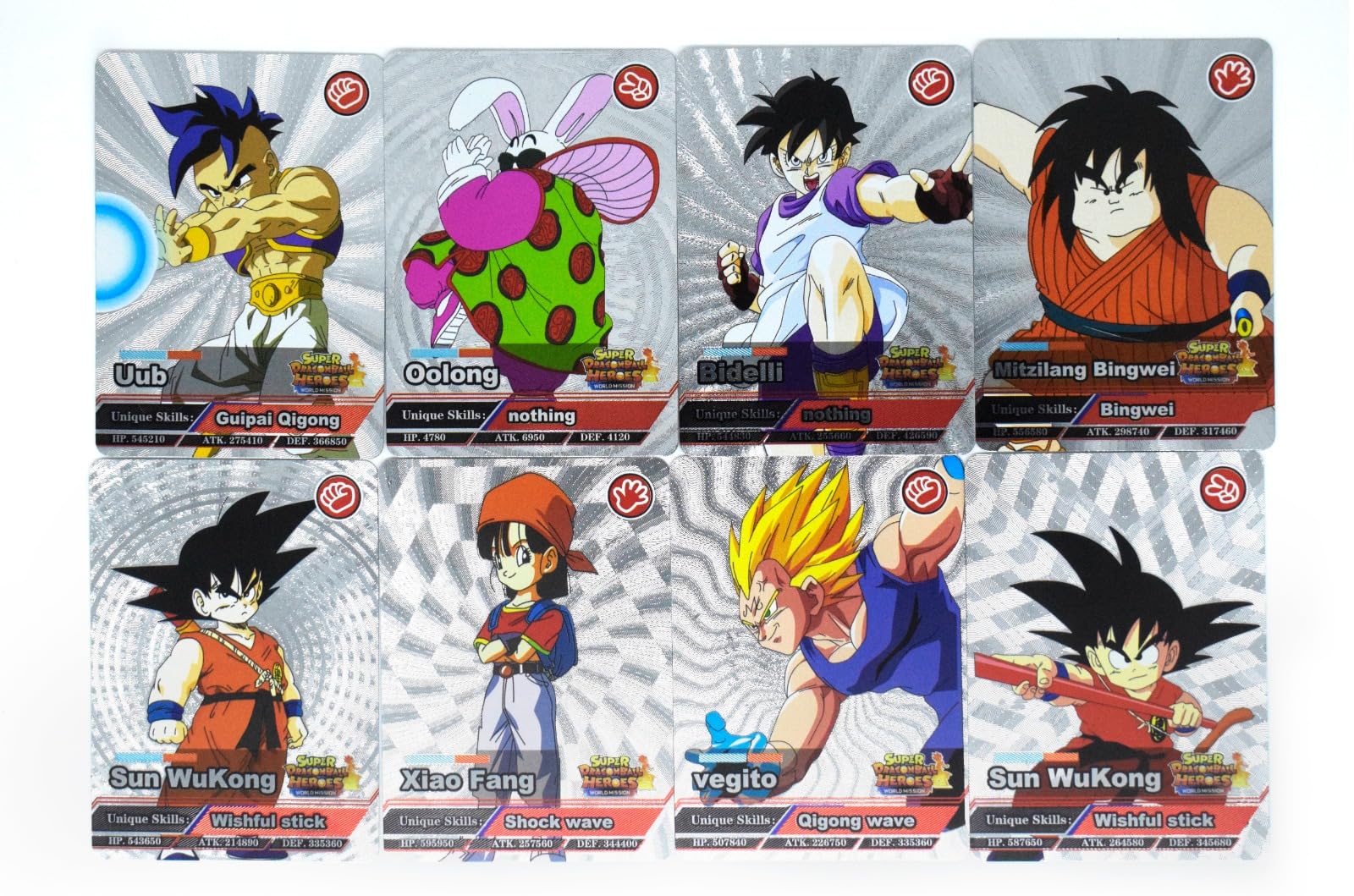 salpitoys 55 Anime Dragon Ball Z Game Toys Goko 24k Silver Foil