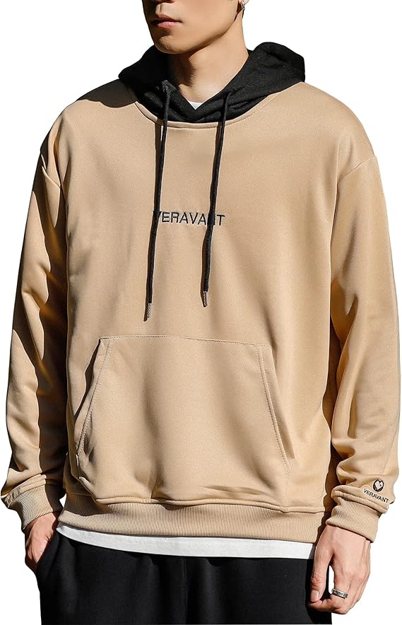 Amazon Veravant パーカー メンズ 秋服 大きいサイズ レーナー スウェット プルオーバー フーディ春 秋 冬 トレーナー パーカー 通販