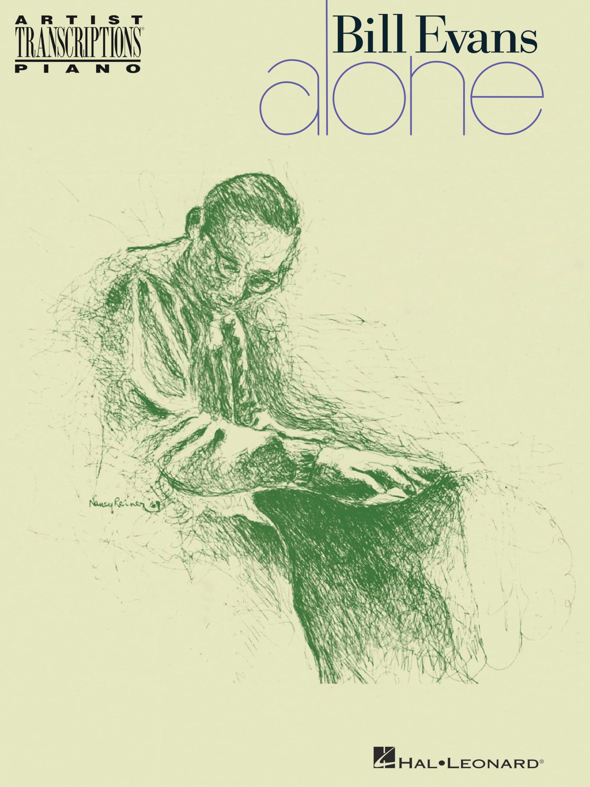 Recueil Hal Leonard Bill Evans Alone partitions piano jazz édition de collection