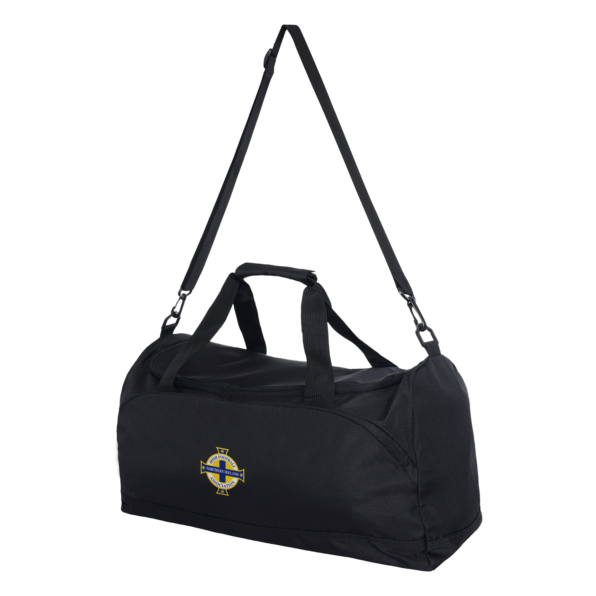 FOCO World Cup Euros Football Northern Ireland Fan Recycled Black Duffle Bag - Image 2