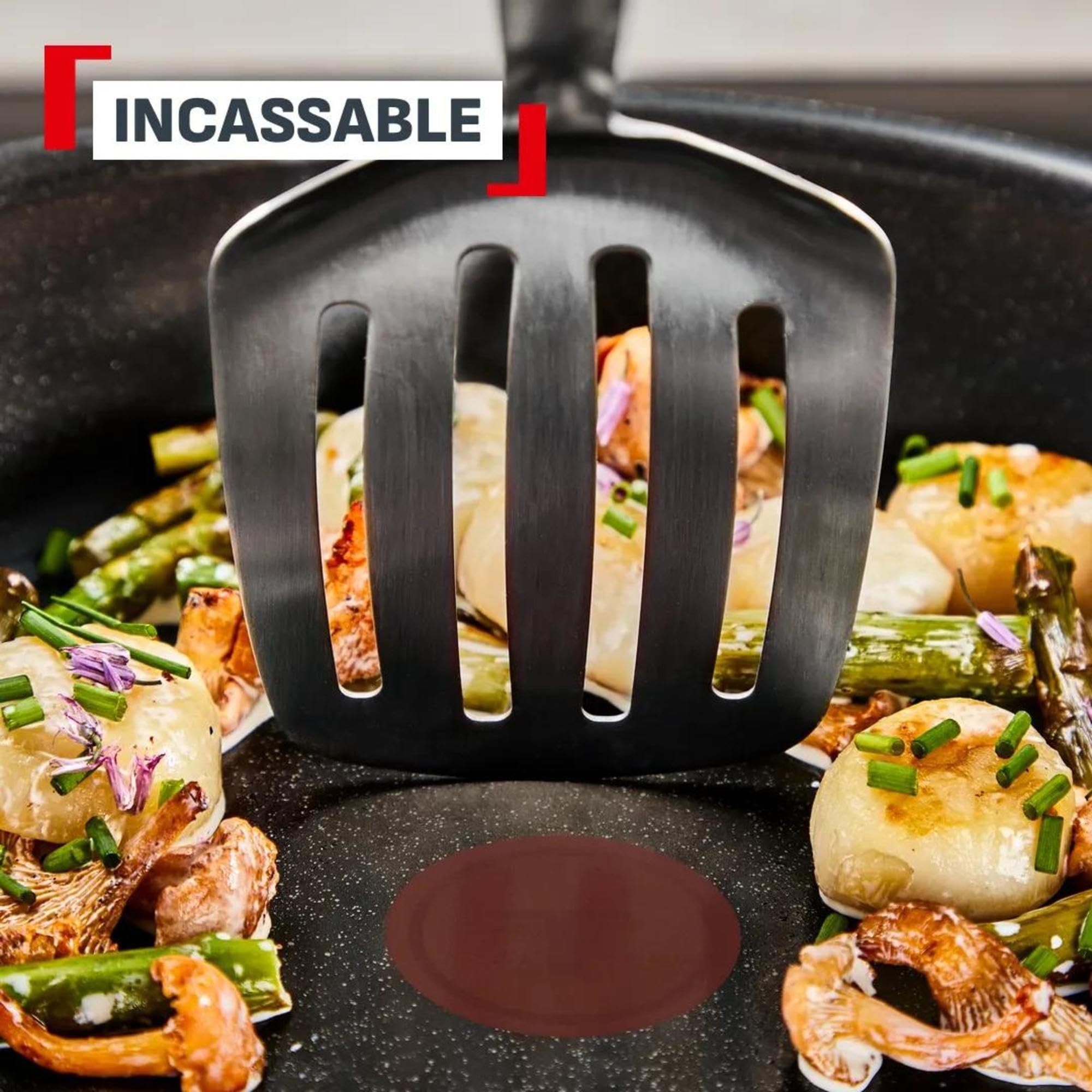 Ingenio Explore Ceramic, Batterie de cuisine 3 pièces, Revêtement en céramique antiadhésif