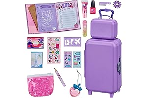 S4 Roller CASE & Journal PK, Real Littles Toys, Multicolor (25343)