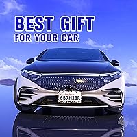 Vista 5 de Marco de matrícula con estampado de vaca marrón, marcos de matrícula con manchas de animales, soporte de accesorio divertido para automóvil, marco