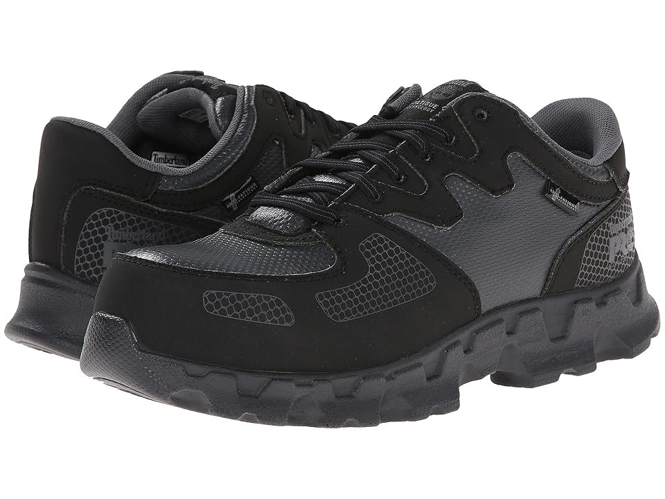 

Timberland PRO Powertrain Alloy Safety Toe ESD (Black/Grey) Women's Work Boots