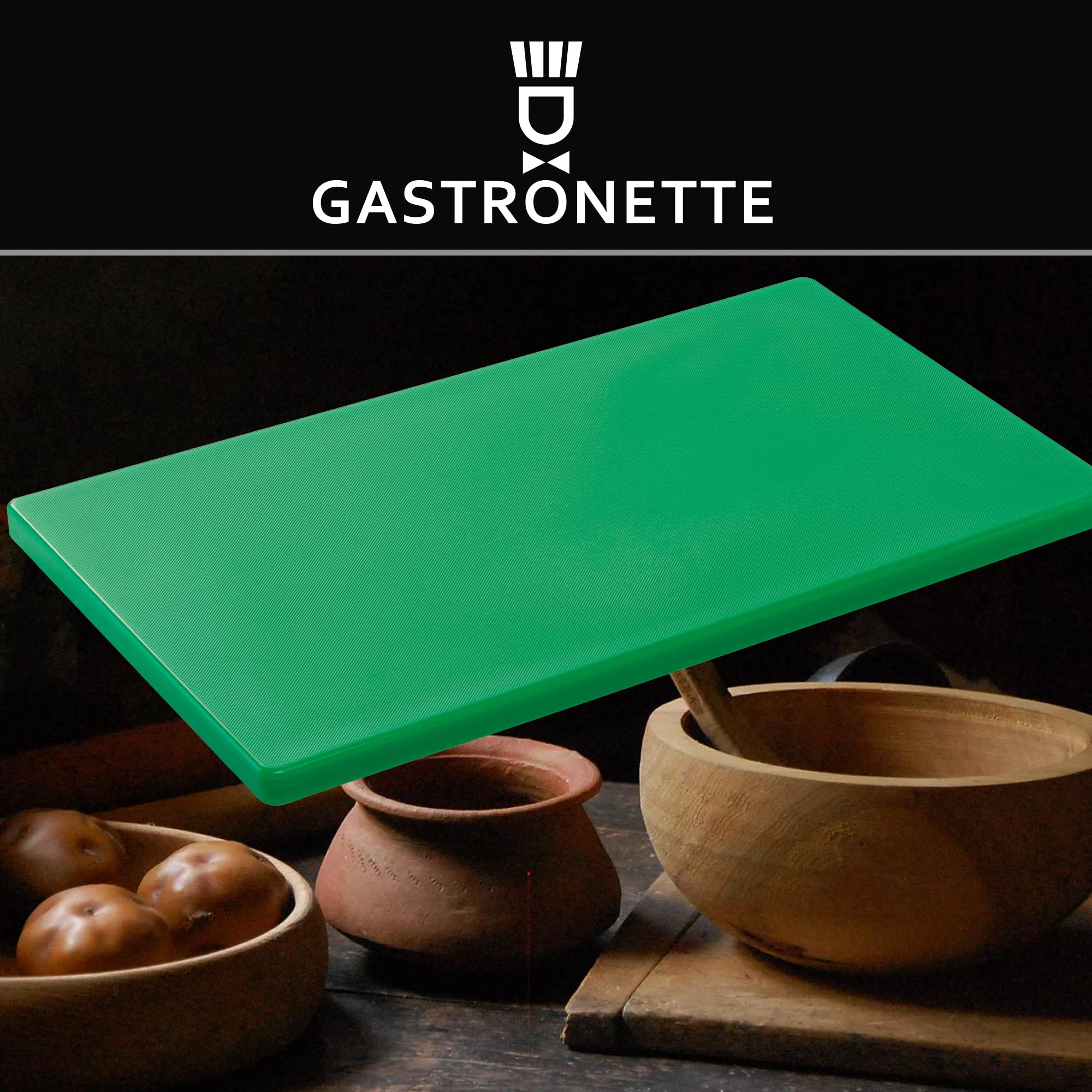 Gastronette Grote snijplank, hakplank, keukenplank, extra dik