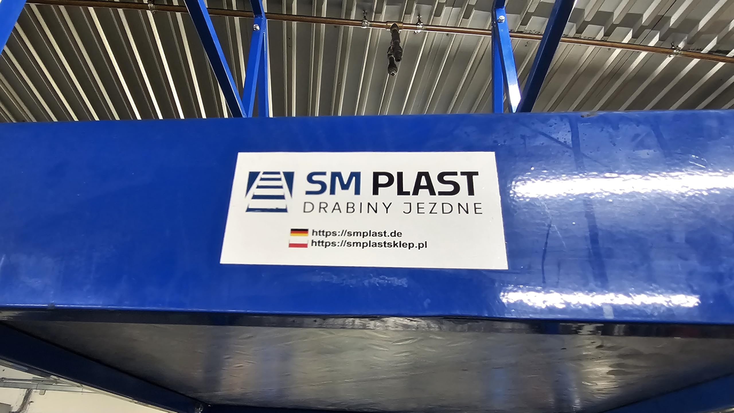 Fahrbare Podestleiter Mobile Leiter, Mobile Plattform Treppen mit Rollen 1,75m 6+1