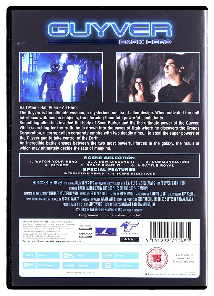 Amazon.co.jp: Guyver - Dark Hero [Special Extended Version