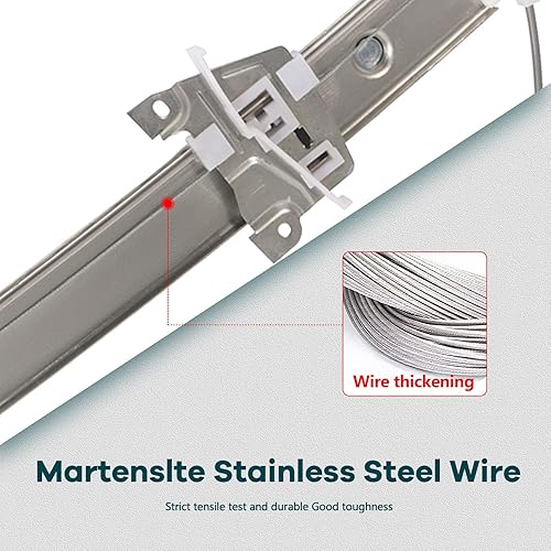 Miniatura 4 de FINDAUTO Elevalunas eléctrico delantero izquierdo lado del conductor para 2001-2007 para Ford Escape, 2005-2007 para Mercury Mariner 741-604