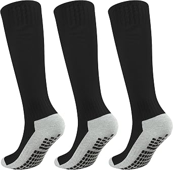 Kids Soccer Grip Socks Boys Knee High Socks Girls Soccer Non Slip Sock Football Baseball Sports Youth