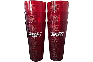 Coca Cola Tumbler: Supply Depot Carlisle Red Plastic Cups, 16oz (Pack of 6)