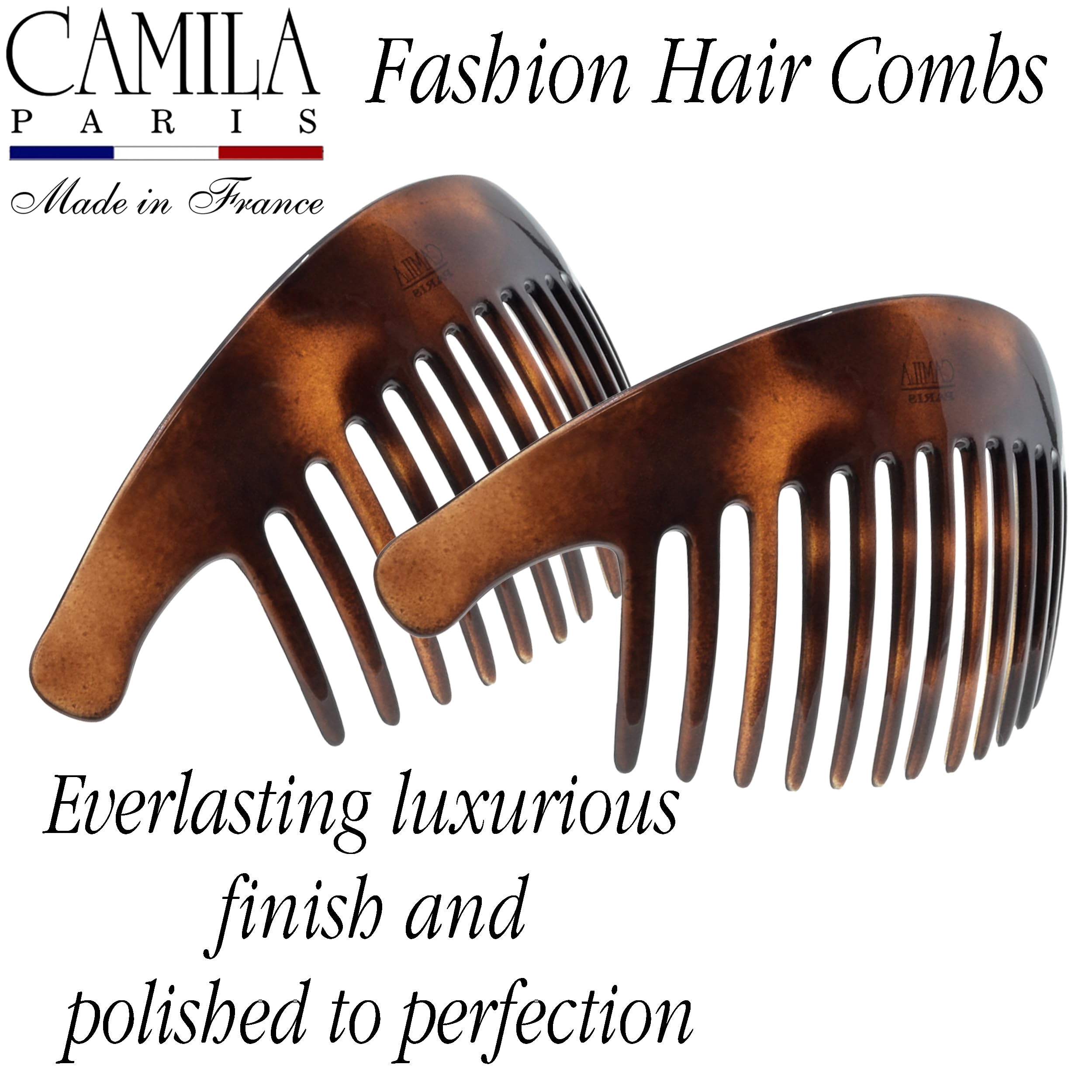 Amazon.com : Camila Paris CP2430/2 French Hair Side Combs  display picture 1