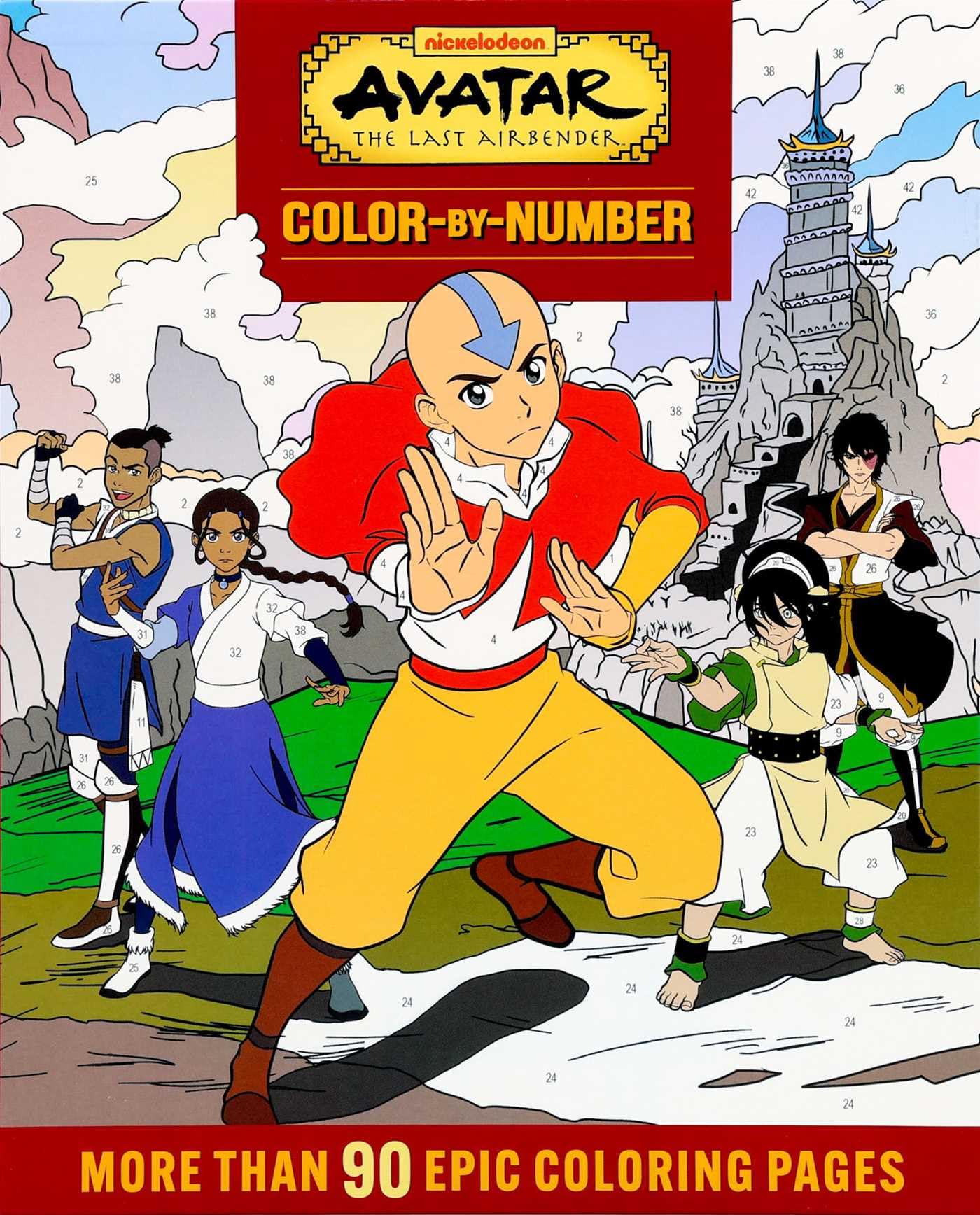 Avatar The Last Airbender Color By Numbe