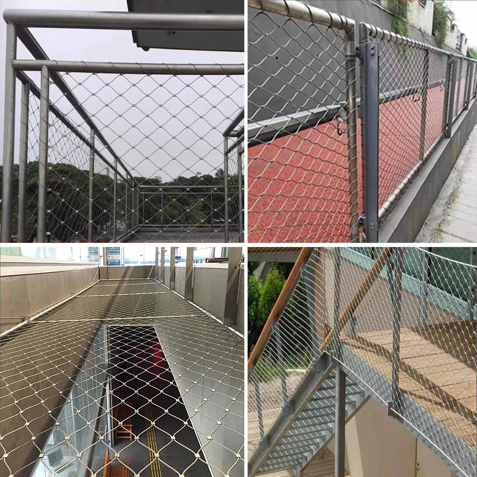 Matériau Bricolage Clôture Jardin Grille Métallique Acier Inoxydable 304 - 40x240cm Maille 1mm - Pour Protection Et Filtration Grille Anti-rongeurs