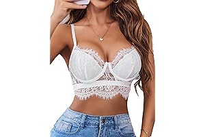 Avidlove Women's Lace Bralette V-Neck Cami Top
