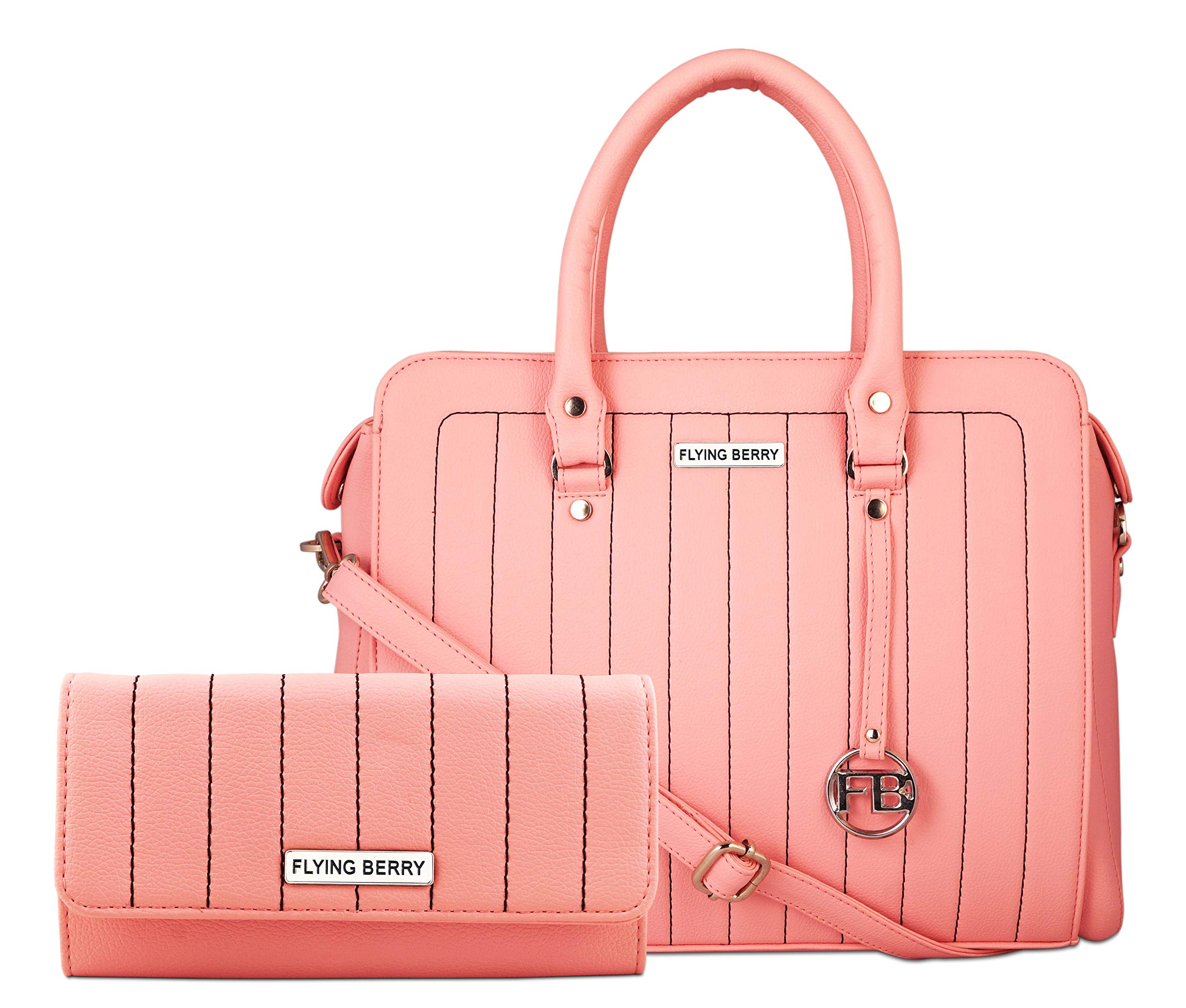 FLYING BERRY Womens Satchels bags Combo (PINK) (B0817NQHCQ) Amazon Price History, Amazon Price Tracker
