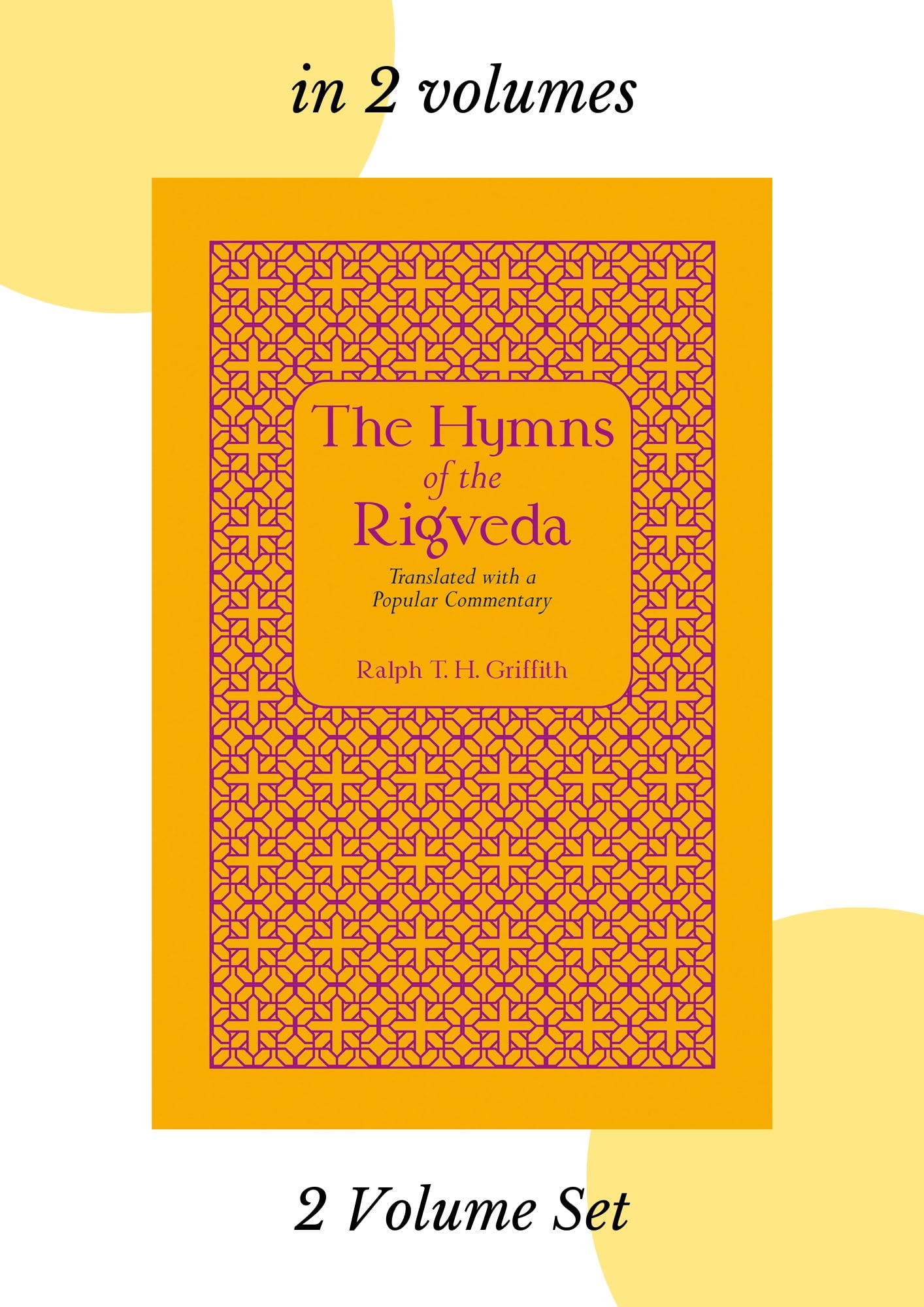 Rigveda Two-Volume Set Hardcover