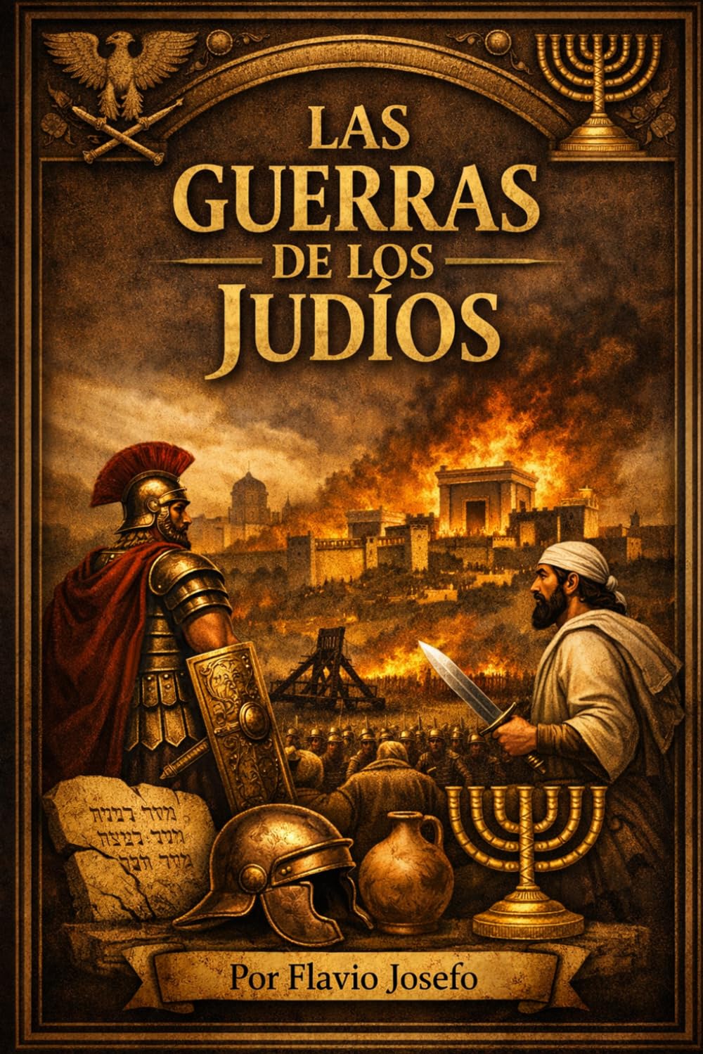 Las Guerras de los Judíos EDICIÓN DE LETRA GRANDE: La Caída de Jerusalén y el Segundo Templo