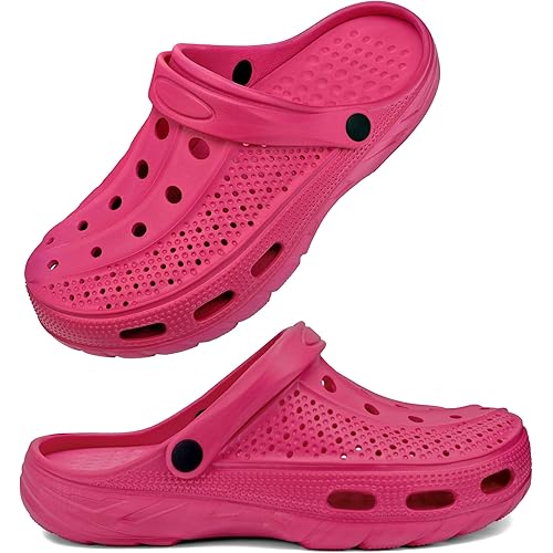 Women Men Orthopedic Clogs Arch Support Garden Shoes Sandals Slippers with Plantar Fasciitis Insoles