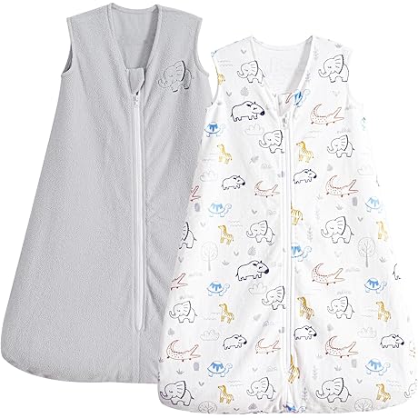 PHF Soft Micro-Fleece Baby Sleepsacks for 12-18 Months