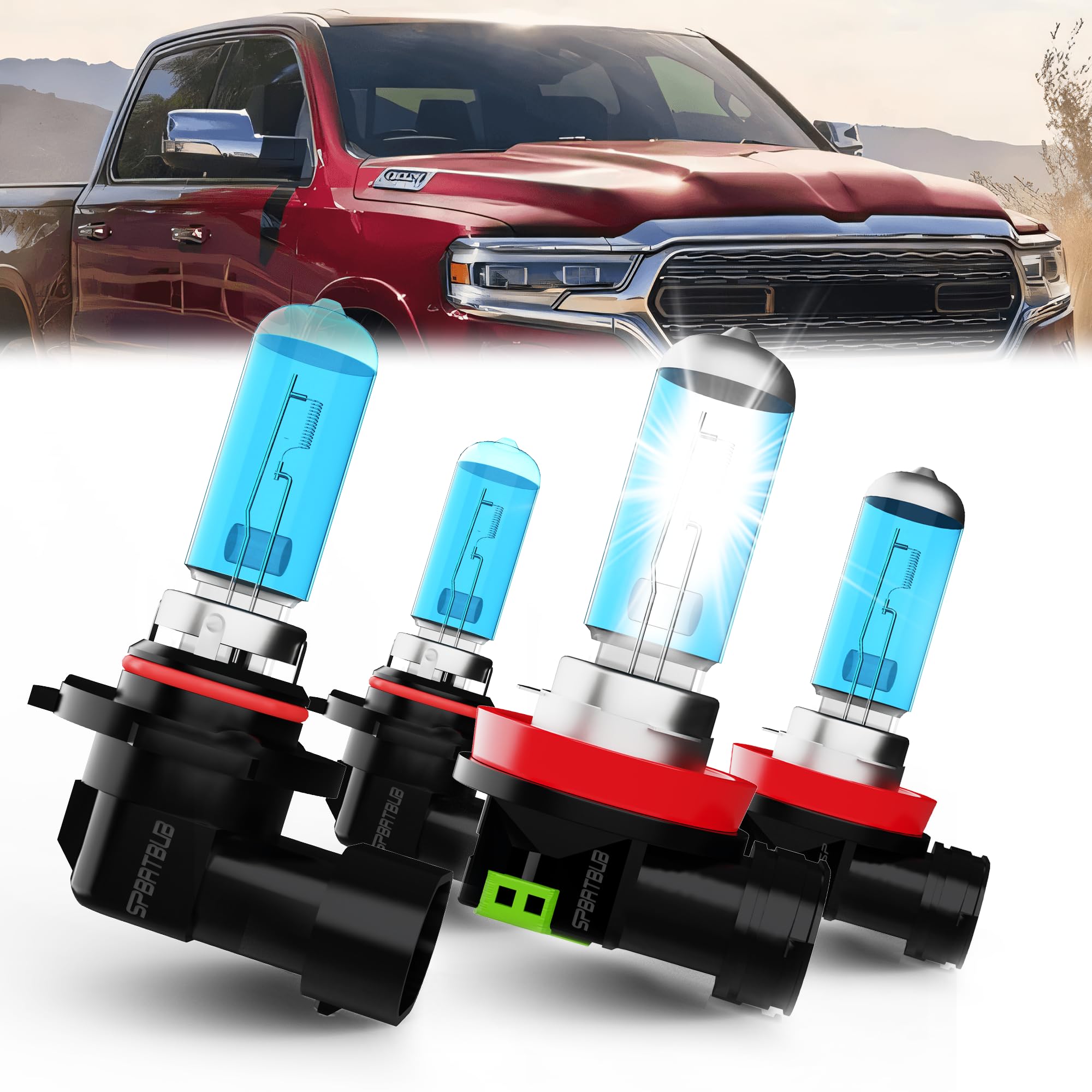 Compatible with 2013 - 2013 ram 1500 headlight bulb replacement