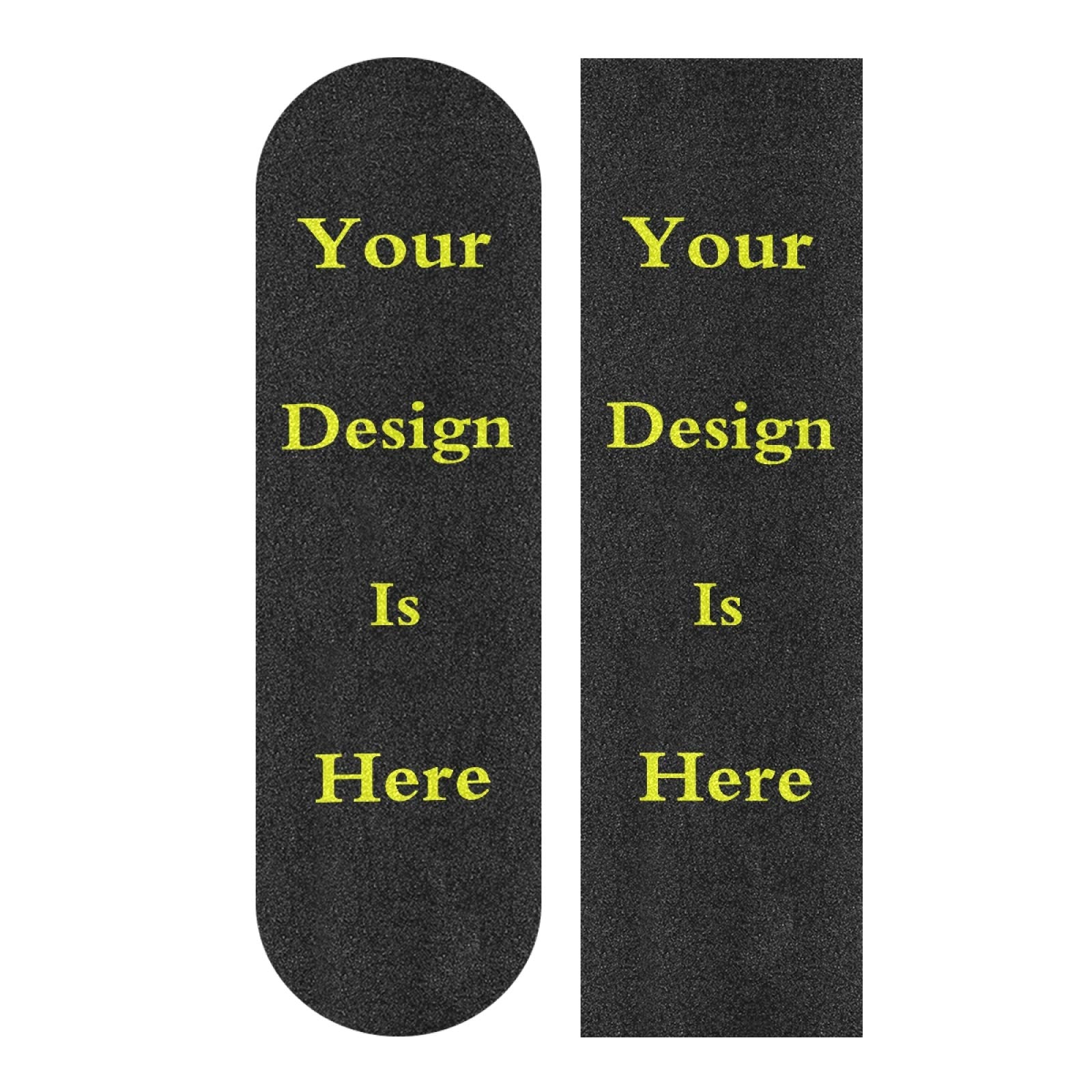 Wudan Custom Skateboard Grip Tape 1 Sheet Personalized Sticker 33x9inch Bubble Free Waterproof Scooter Grip Tape, Longboard Griptape