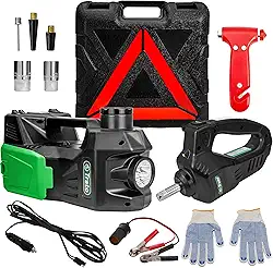 Macaco Elétrico Impacto Hidráulico TMAC5 Kit 6 em 1-12v 5t