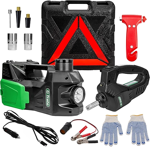 Macaco Elétrico Impacto Hidráulico TMAC5 Kit 6 em 1-12v 5t