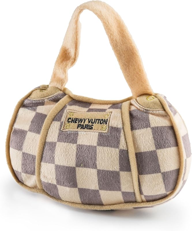 Brinquedo de Pelúcia para Cães Chewy Vuiton Handbag Haute Diggity Dog HDD-006-LG