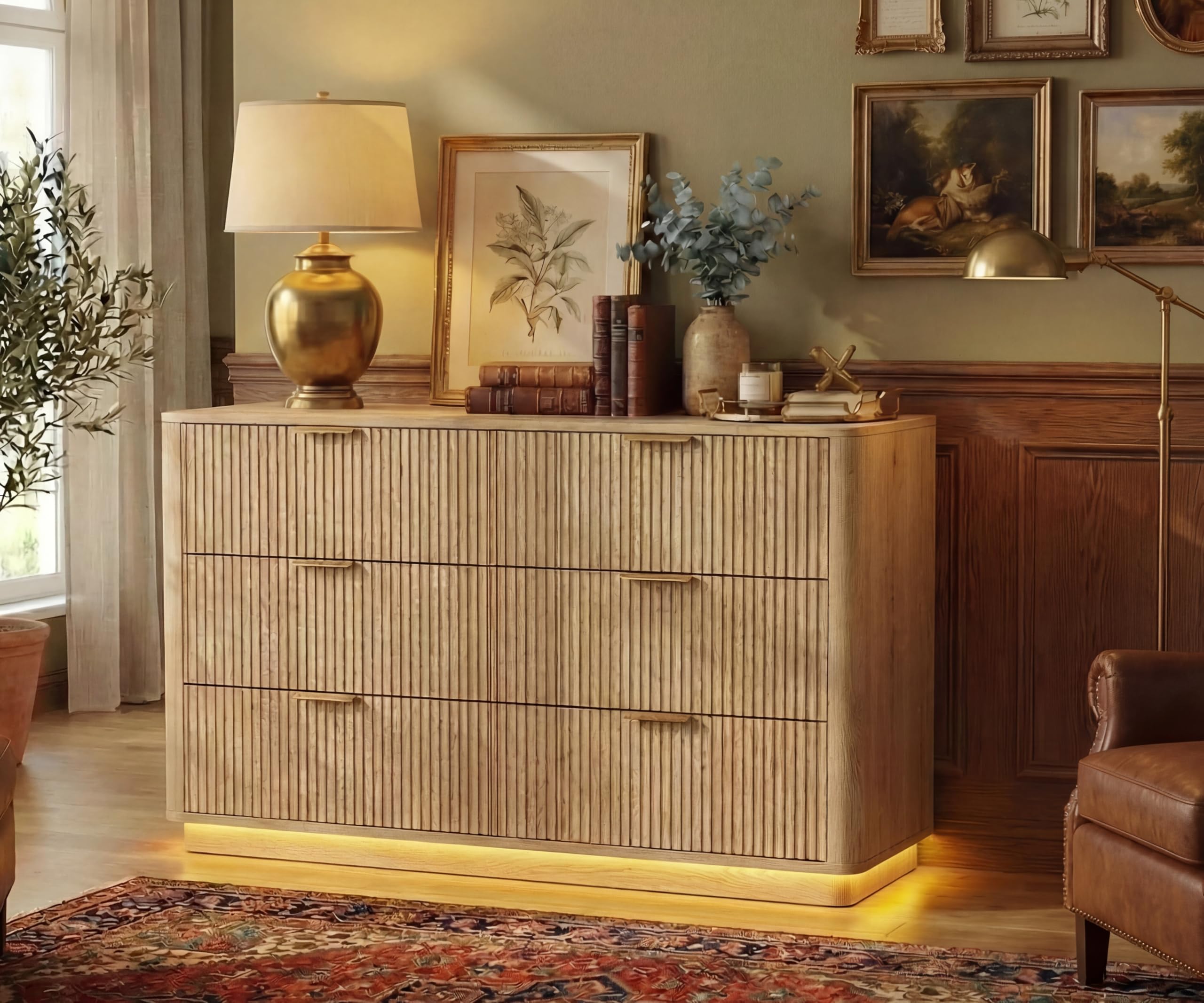 mid century modern dresser and nightstand set Sets 3 Piece, Bedroom with Charging Station, Large 6 Drawer Dresser for Bedroom and Night Stand Set of 2, Bedroom Furniture Set with Motion Ralph Lauren Women's Stretch-Jacquard Crafted from high 30x30 Color and Weight:Melange Blue
