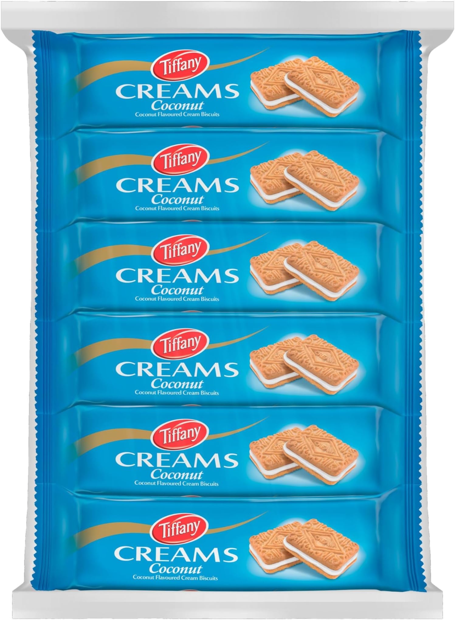 Creams Coconut Cream Sandwich Biscuits, 12X80g
