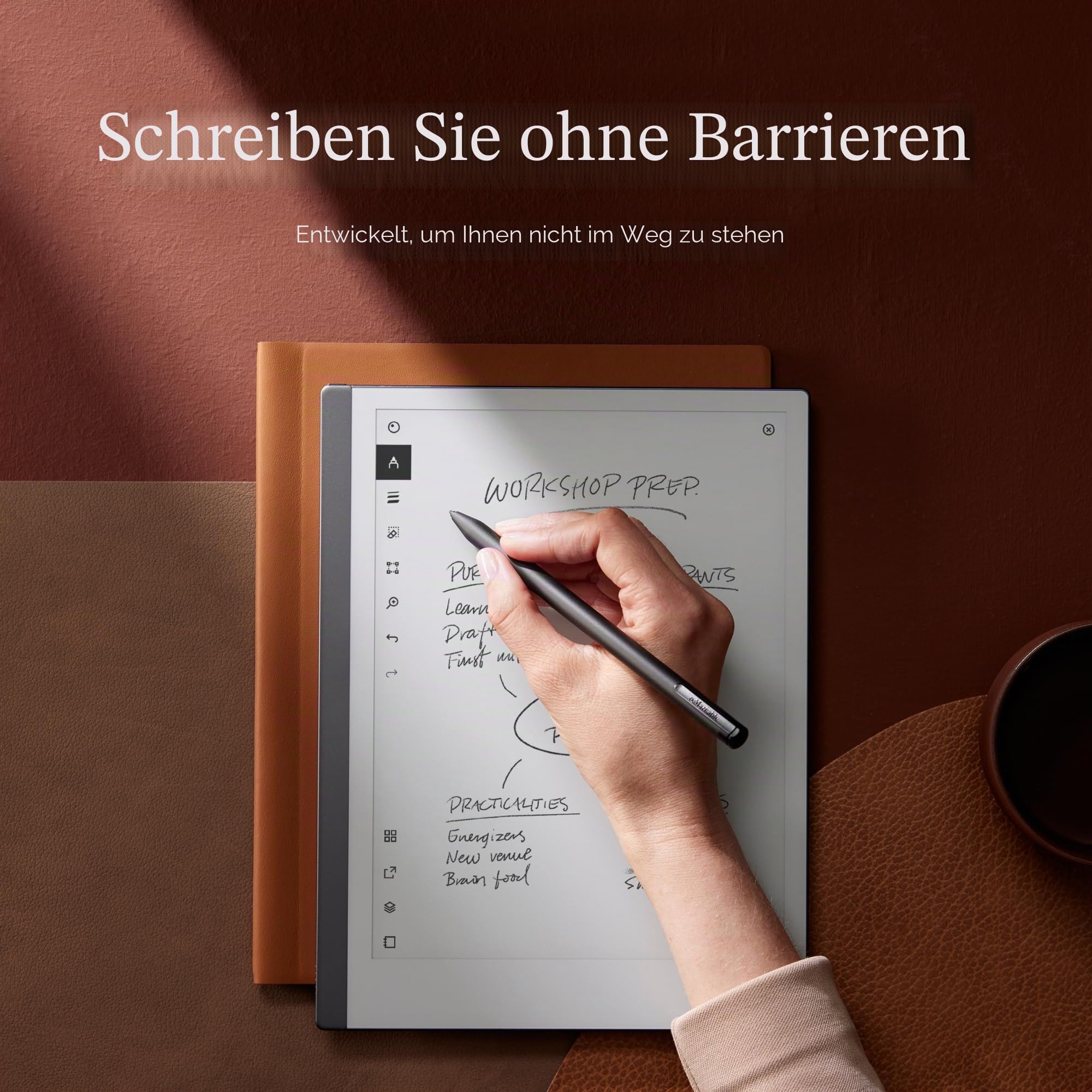 Remarkable 2 Book Folio – Braunes Leder – Bild 5