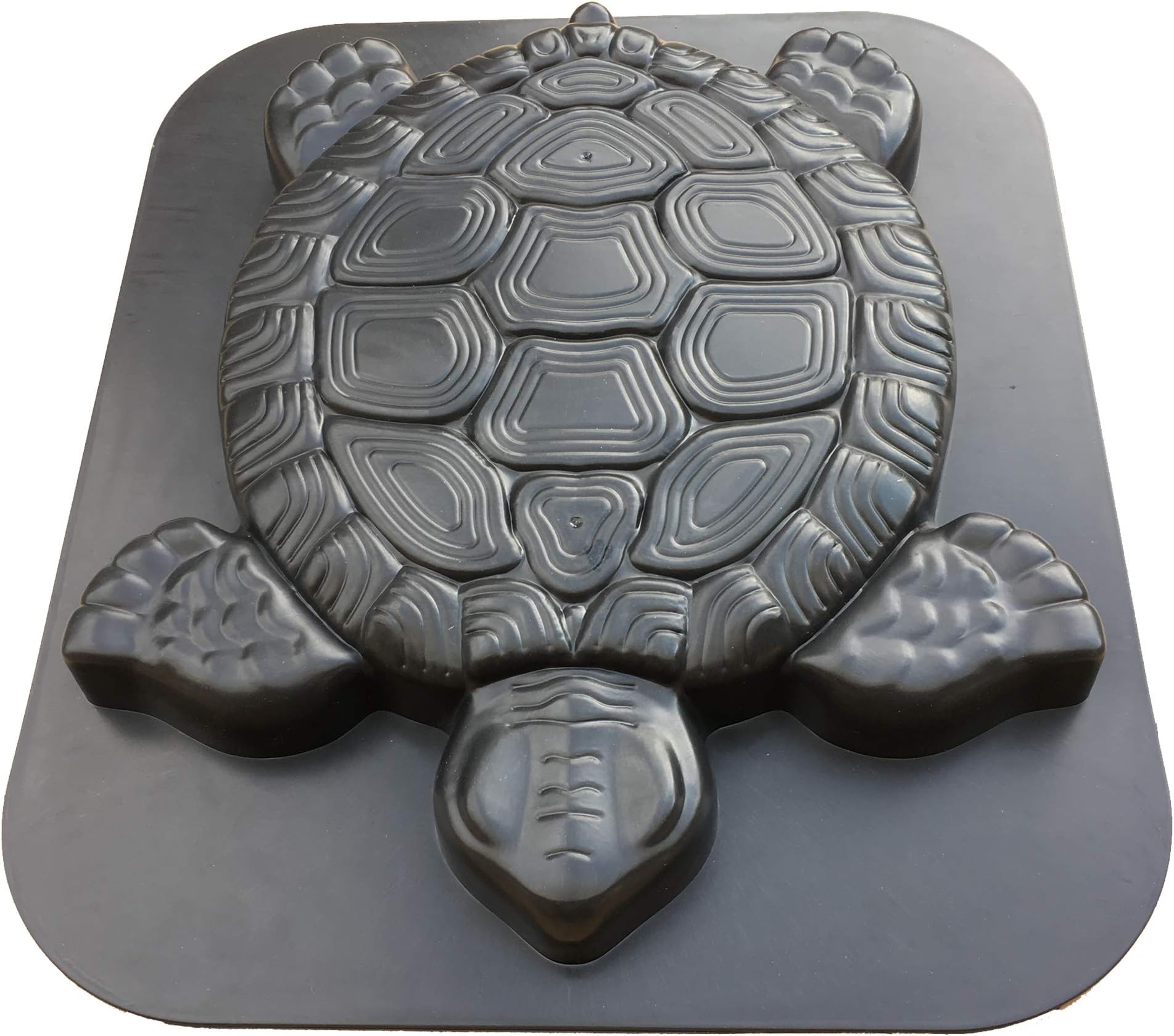 HapWay Turtle Shape Stepping Stone Mold, Tortoise Concrete Cement Mould Walk Maker, DIY Personalized Manual Garden Lawn Pathmate Paving Pavement Paver