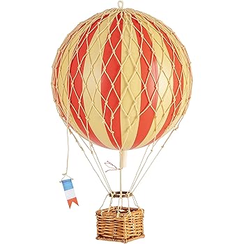 Hot Air Balloon Model Red Amazon Co Uk Kitchen Home