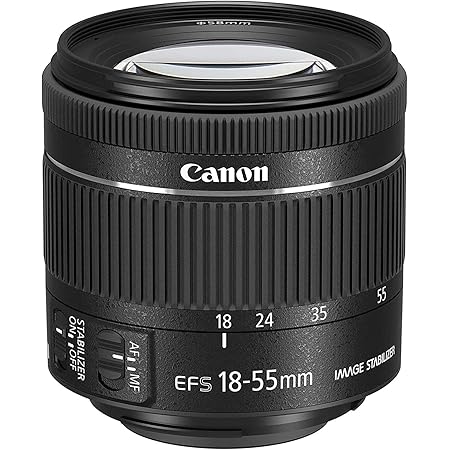 Canon 標準ズームレンズ EF-S18-55mm F4.0-5.6IS STM APS-C対応
