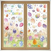 Vista 10 de WALPLUS Decoración de primavera para el Día de San Patricio, de doble cara, reutilizable, despegar y pegar, extraíble para ventana de duende