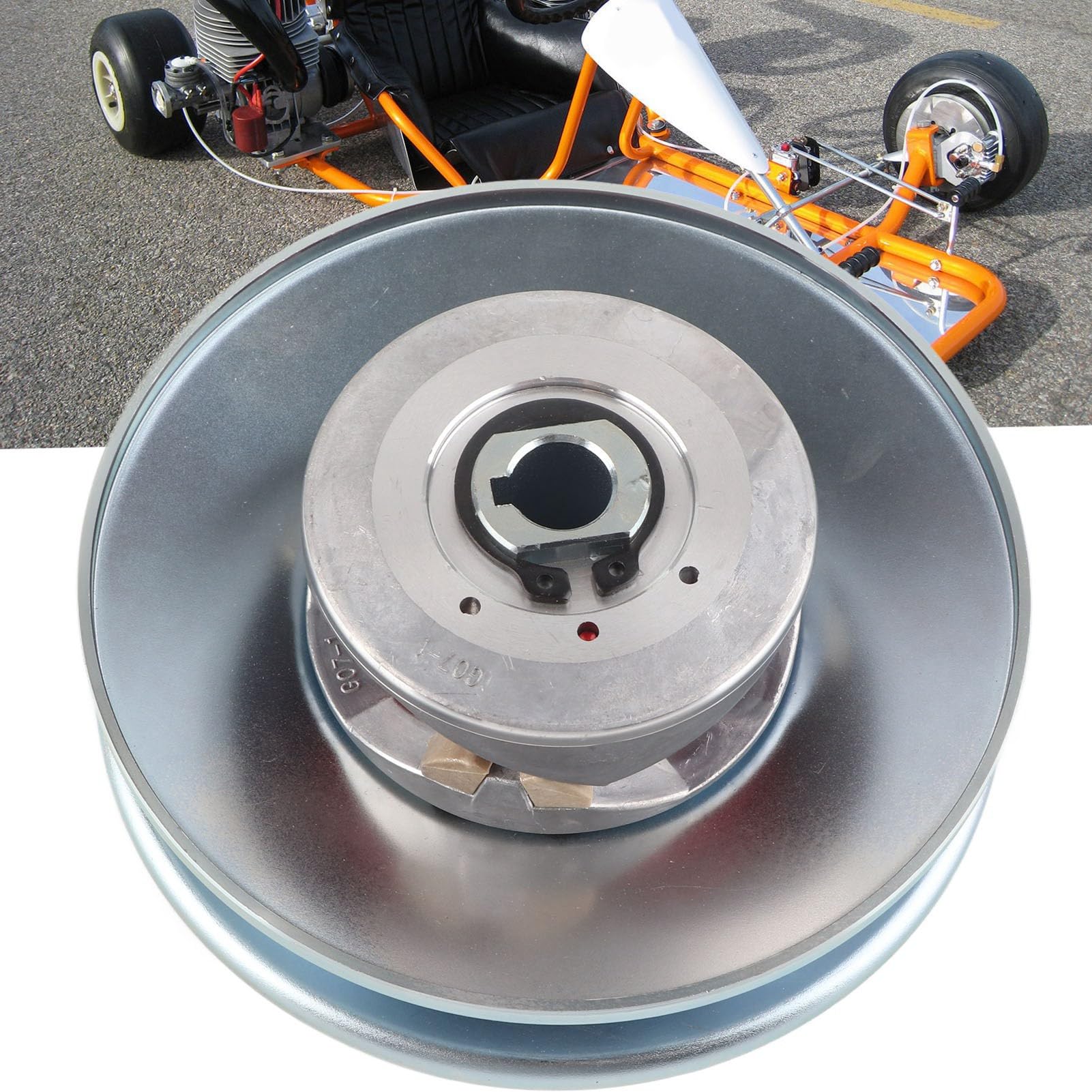 Generic Koło Pasowe Sprzęgła 3/4 Cala Napędzane Przemiennikiem Momentu Obrotowego Go Kart 219465A dla Pojazdów Trójkołowych ATV - Wysokiej Jakości materiał żelazny, Profesjonalna Konstrukcja dla