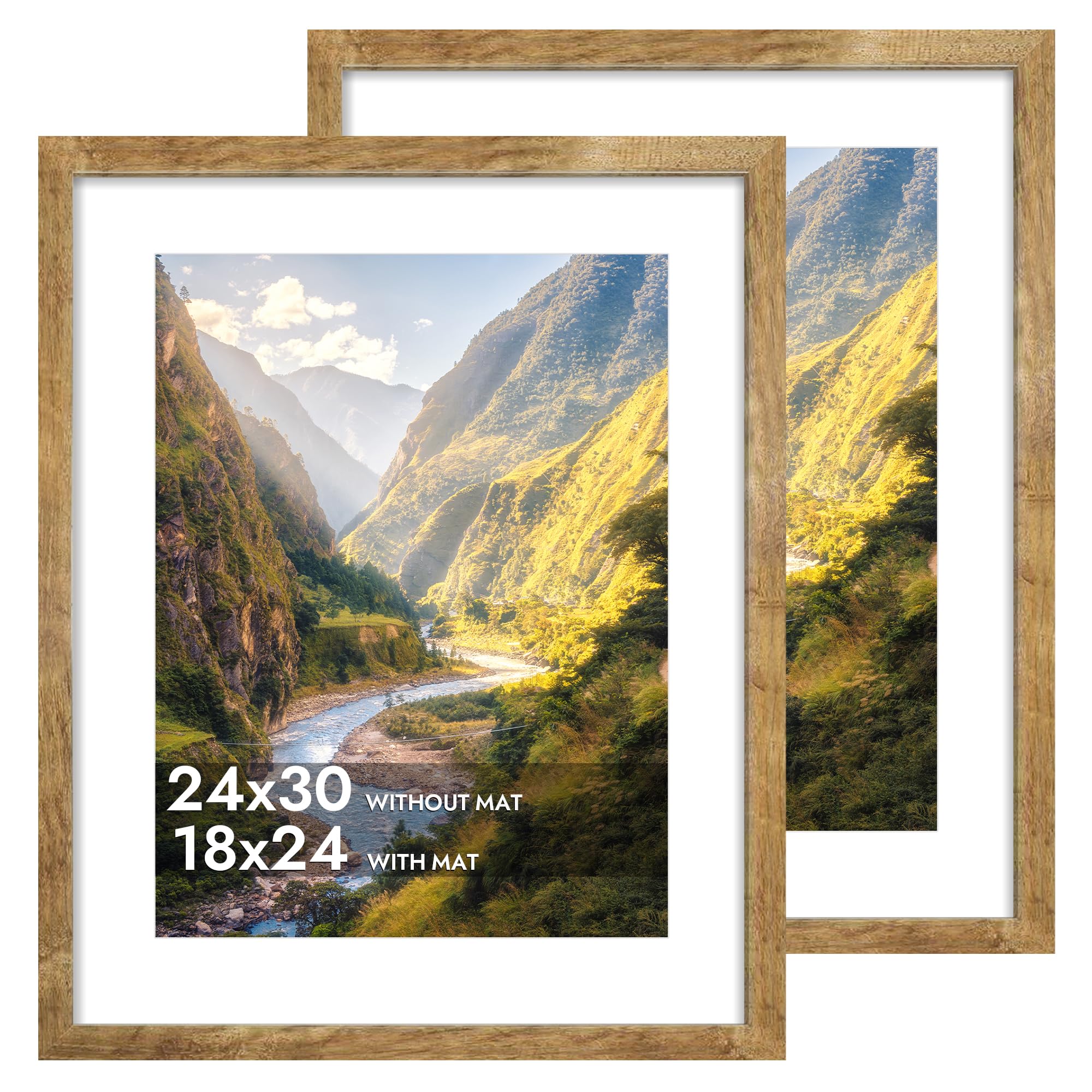 iRahmen Rustic Brown Frame Set