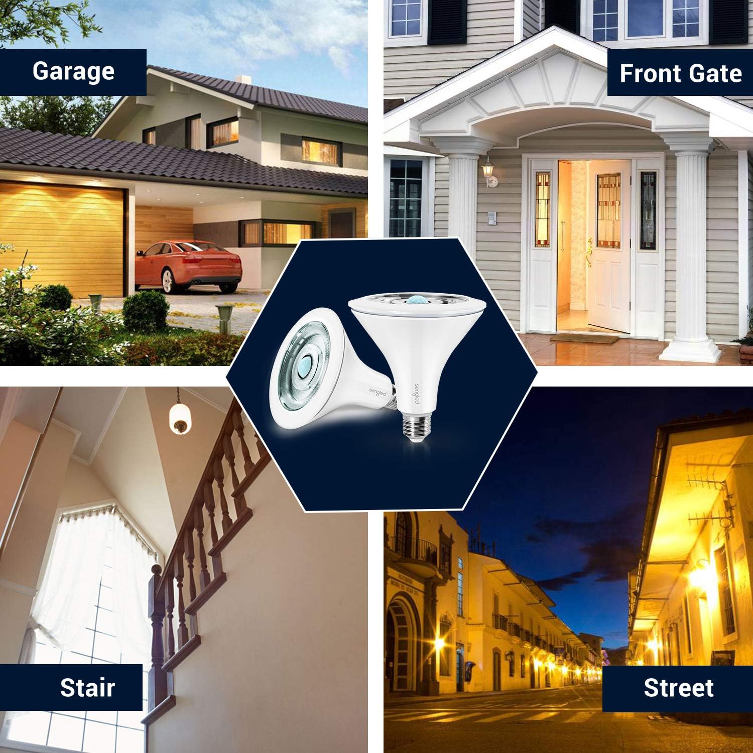 Suреr Dеаl Prоduсt Sengled Motion Sensor Outdoor Light Dusk to Dawn Light Bulbs, LED Flood Light PAR38 Photocell Sensor, Waterproof, 3000K 1200LM, 3rd Gen, 4Pack Lіmіtеd Stосk Sengled Motion Sensor Outdoor Light Dusk to Dawn Light Bulbs, LED Flood Light PAR38 Photocell Sensor, Waterproof, 3000K 1200LM, 3rd Gen, 4Pack