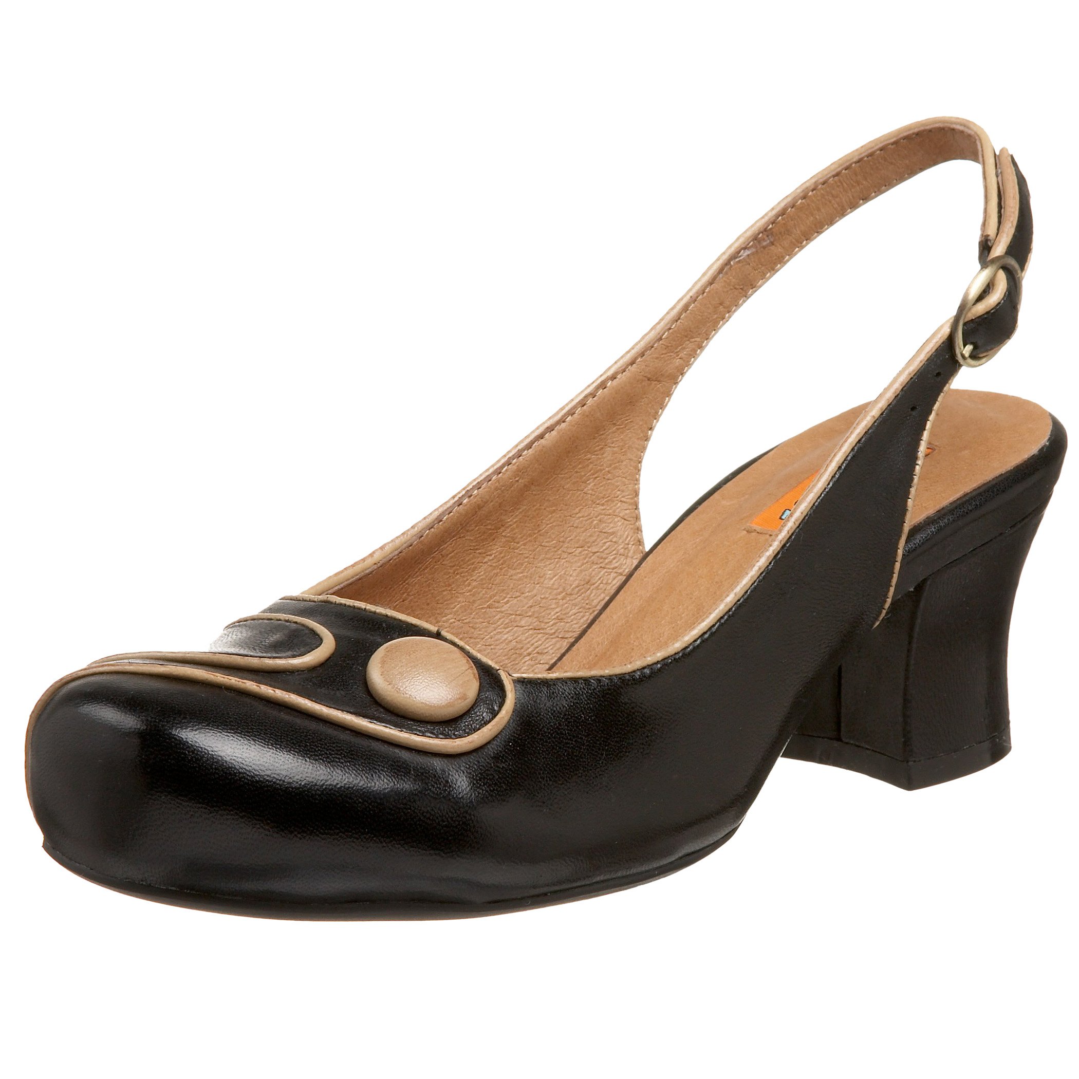 Miz Mooz Women's Jonas, Black, 8