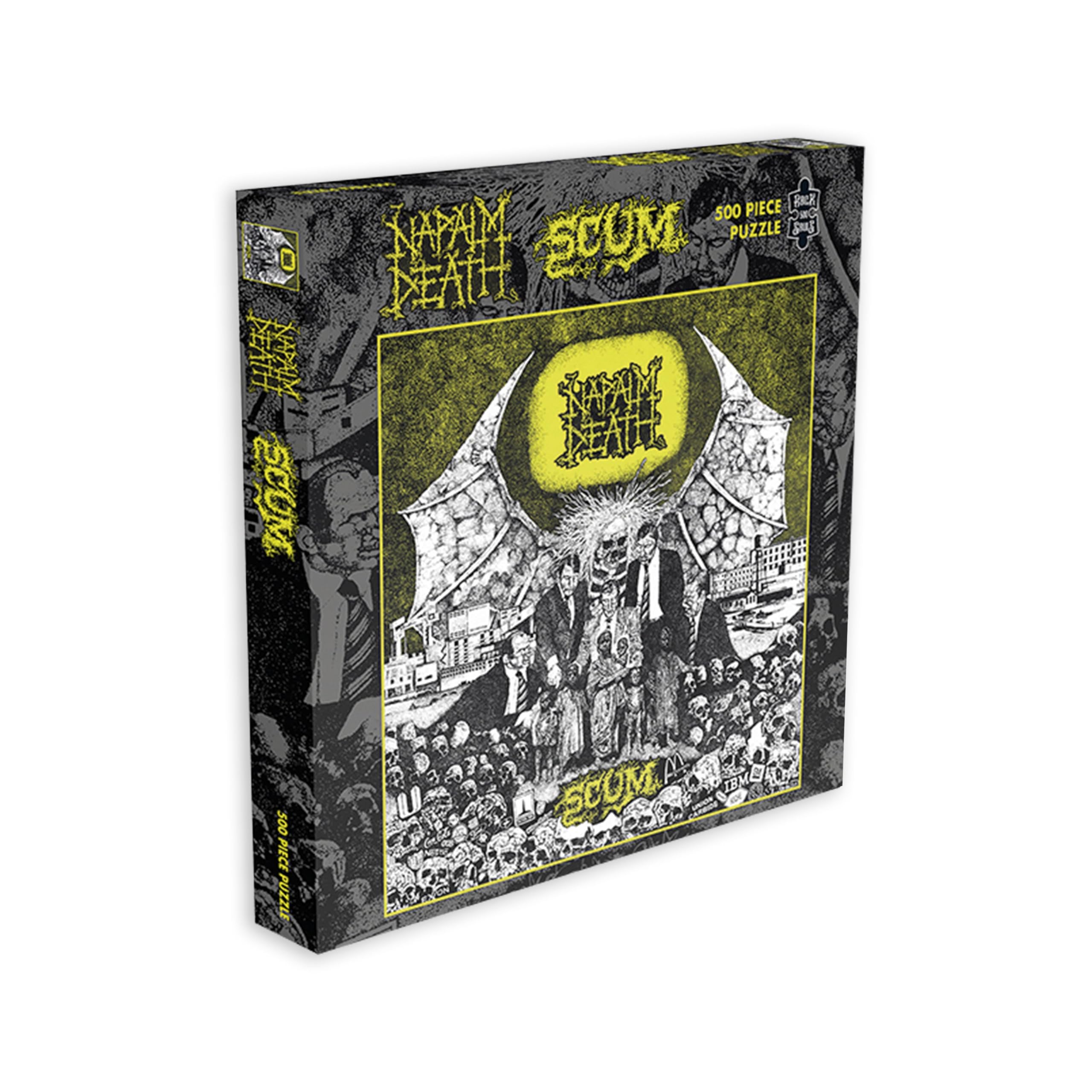 Amazon.com: Napalm Death Scum (500 Piece Jigsaw Puzzle