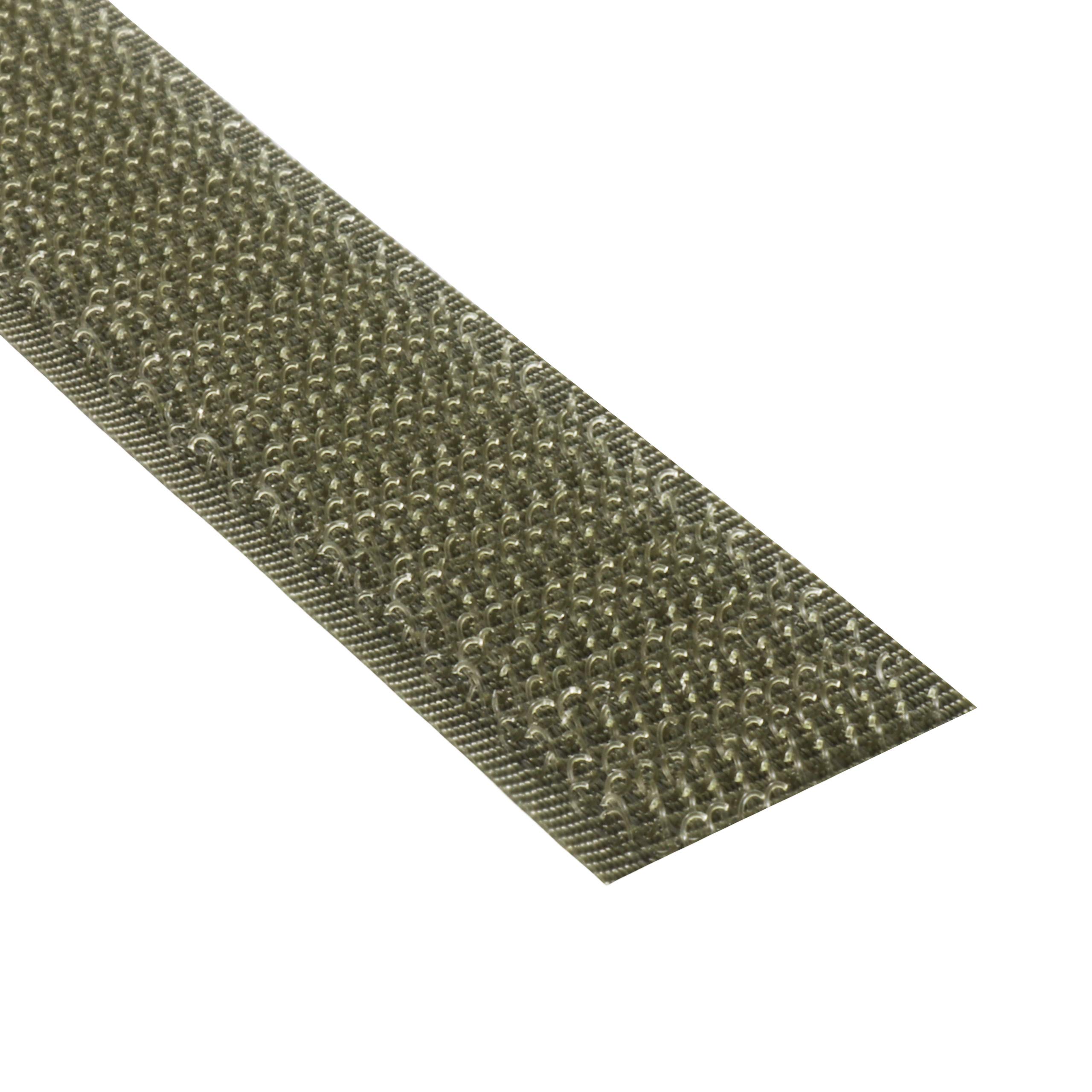 Klettband Zum Annähen, 20 Mm Breite, Grün | 1 Meter Haken- Und Flauschband – Von Dalipo, 100% Polyamid