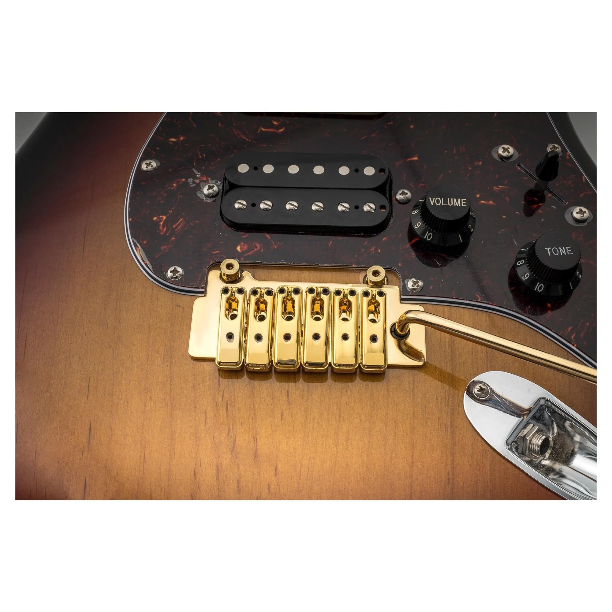 Niezależny Mostek Tremolo Z Siodłem 52.5 Mm Do Gitary | Most gitarowy(Gold)